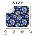 thumbnail image 4 of Pioneer Flower Floral Print Pattern Kitchen Dish Drying Mat 1 Pack, Ultra Absorbent Microfiber Drainer Mat, 16"x18", 4 of 6