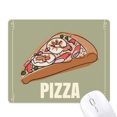 thumbnail image 1 of Slice Of Pizza Italy Sea Foods Mouse Pad Non-Slip Rubber Mousepad Game Office, 1 of 3