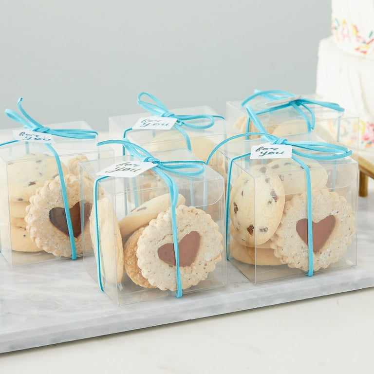 Crystal Clear Cookie Favor Gift Box