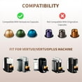 thumbnail image 2 of CHL-Sootozy Reusable Aluminum Foil Seals for Nespresso VertuoLine Capsules 100PCS, Refillable Aluminum Covers Foil Seals Lids for Nespresso Vertuo Compatible with Nespresso VertuoPlus Espresso Machin, 2 of 4