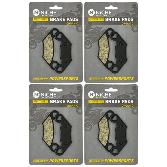 Niche Brake Pad Set for Polaris Ranger 570 Organic UTV 4 Pack 519-KPA2277D