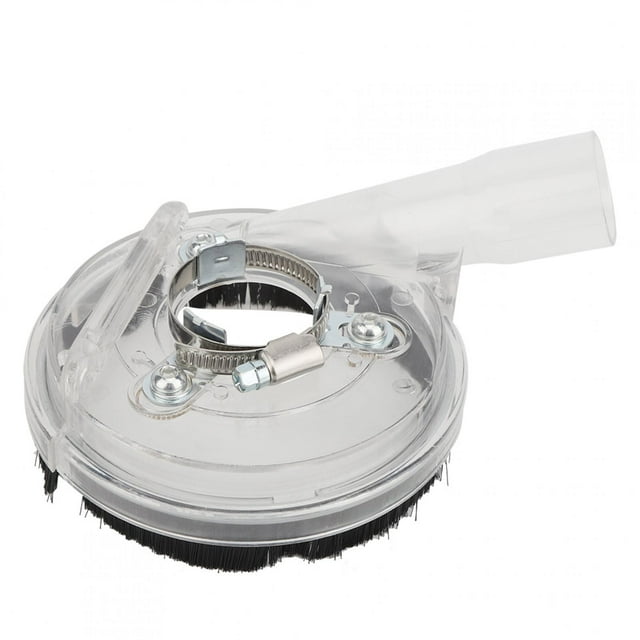 Durable Grinder Cutting Hood, Polycarbonate + Iron Grinding Protector, Dust Prevention Cover For Polishing Protector Capture Dust