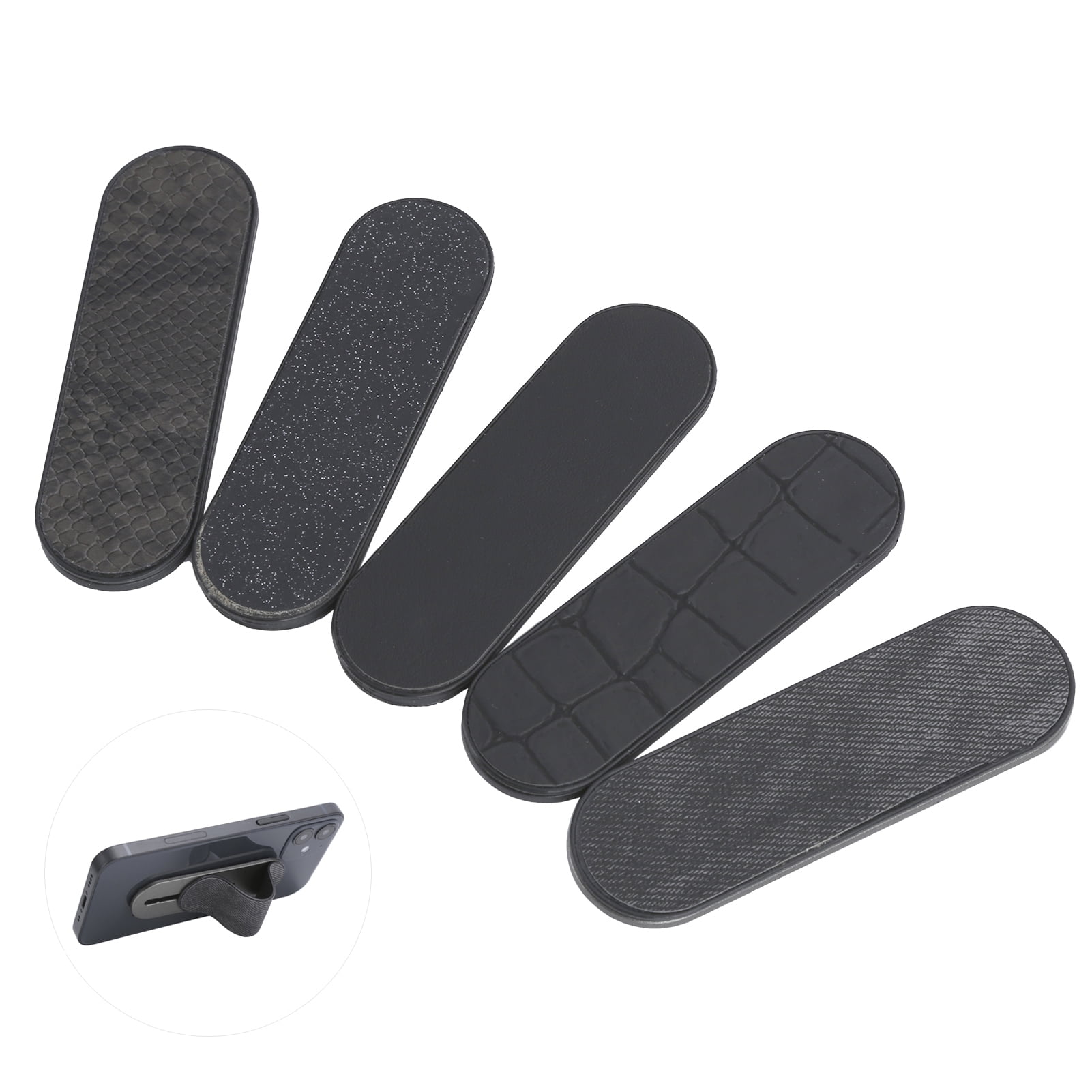 Senjay Phone Back Holder,Phone Back Loop Holder,MOMO STICK 5Pcs Mobile