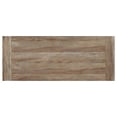 thumbnail image 5 of Weston Home Dunbar Pine Brown Sofa Table with Lower Storage Shelf and Pedestal Design, 5 of 5