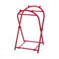 thumbnail image 2 of Trash Bag Holder Stand, Leaf Bag Stand Shopping Bag Holder Portable Hanging Trash Bag Rack Garbage Bag Holder Frame for Camping, Leaves, Garage Pink, 2 of 8