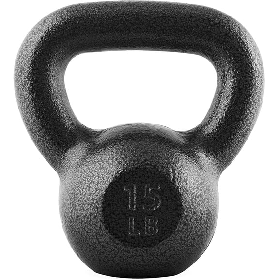 YSHIHAO Hammerstone Painted Cast Iron Kettlebell, 10-80 lb Options, Home/Gym Strength, Full-Body and CrossFit Training