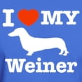 thumbnail image 3 of CafePress - I Love My Weiner Dark T Shirt - Men's Classic Graphic Cotton T-Shirt, 3 of 4