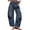Blue A, variant on Barrel Jeans for Women Y2k Wide Leg Baggy Distressed Printed Mid Waist Loose Denim Pants Streetwear Clothes (XL, Blue)