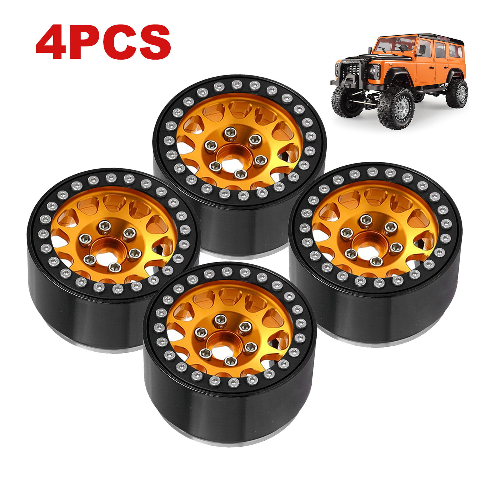 1.9/"   Wheels Rims for 1:10 Axial SCX10 II 90046 HPI Spare Parts