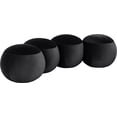 thumbnail image 3 of Meridian Furniture Apollo Black Velvet Bench, 3 of 10