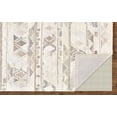 thumbnail image 5 of Feizy Asher Transitional Distressed, Ivory/Tan/Gray, 2' x 3' Accent Rug Sheen Fade Resistant Bohemian & Eclectic Moroccan Design Carpet for Living Dining Bed Room, 5 of 6