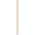 thumbnail image 3 of Ekena Millwork 94"H x 1/4"T Pontiac Adjustable Wood Decorative Slat Wall Panel Kit, Alder (contains 16 Slats + 1 Straight Edge Starter Slat), 3 of 16