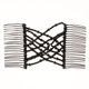 thumbnail image 5 of Mujeres Niñas de cabellero Doble Elástico Clip Updo , 1 BLESIY Doble clip de peine para mujer, 5 of 5
