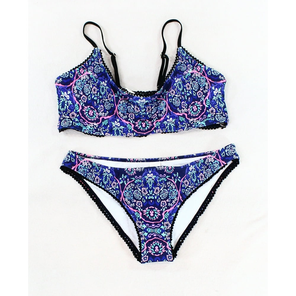 Designer Brand Swimwear - Designer Brand Womens 2PC Floral Bikini ...