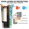 thumbnail image 3 of Blue and Grey Abstract Art Artwork 10oz Tumblers Stainless Steel Tumbler with Lid and Straw,Vacuum Insulated Double Wall Travel Tumbler Cups with Cleaning Brush for Coffee, Tea, 3 of 4