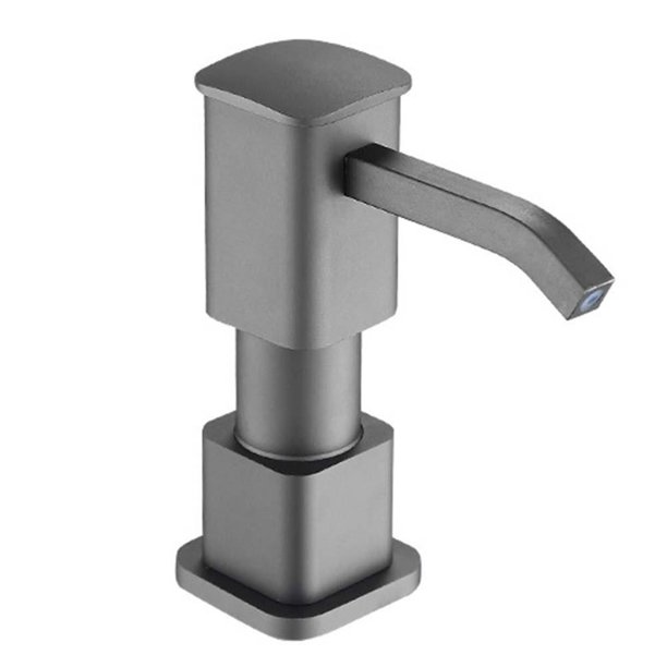 Dispensador de jabón de cocina con rotación de 360 ° y tubo de silicona de 100 cm de largo