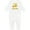 AA-White, variant on Mama's Little Guppy Cute Yellow Fish Baby Romper Coveralls