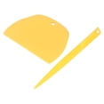 thumbnail image 3 of Cuchillo desmoldante para hornear, raspador de masa de plástico, herramienta para hornear pasteles, pan, pizza, pastel, amarillo, 3 of 14