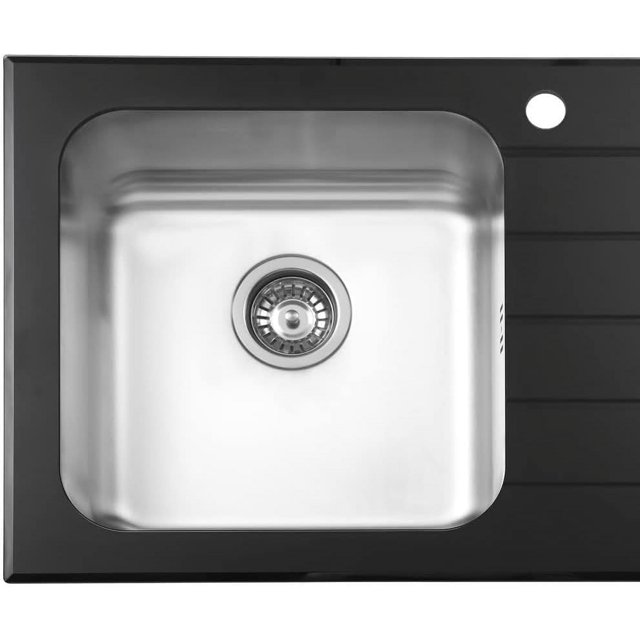 Single Bowl Glass Kitchen Sink| Superior Quality