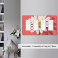 thumbnail image 5 of Flower Hello Daisy Switch Cover Decorative Wall Plate / 4-Gang Screwless / Standard Size 4.5x8 in, 5 of 5