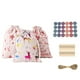 thumbnail image 1 of Bolsa de algodón y lino con estampado navideño para regalo, paquete de 24 piezas con calendario de Adviento, para decoración de Año Nuevo y Navidad, 1 of 3