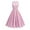 Pink, variant on Jinhomg Vintage Swing Dress for Women Cute Plaid Print A-Line Pleated Dress Sleeveless Button V-Neck Midi Dresses 1950S Cocktail Party Prom Dress Blue S