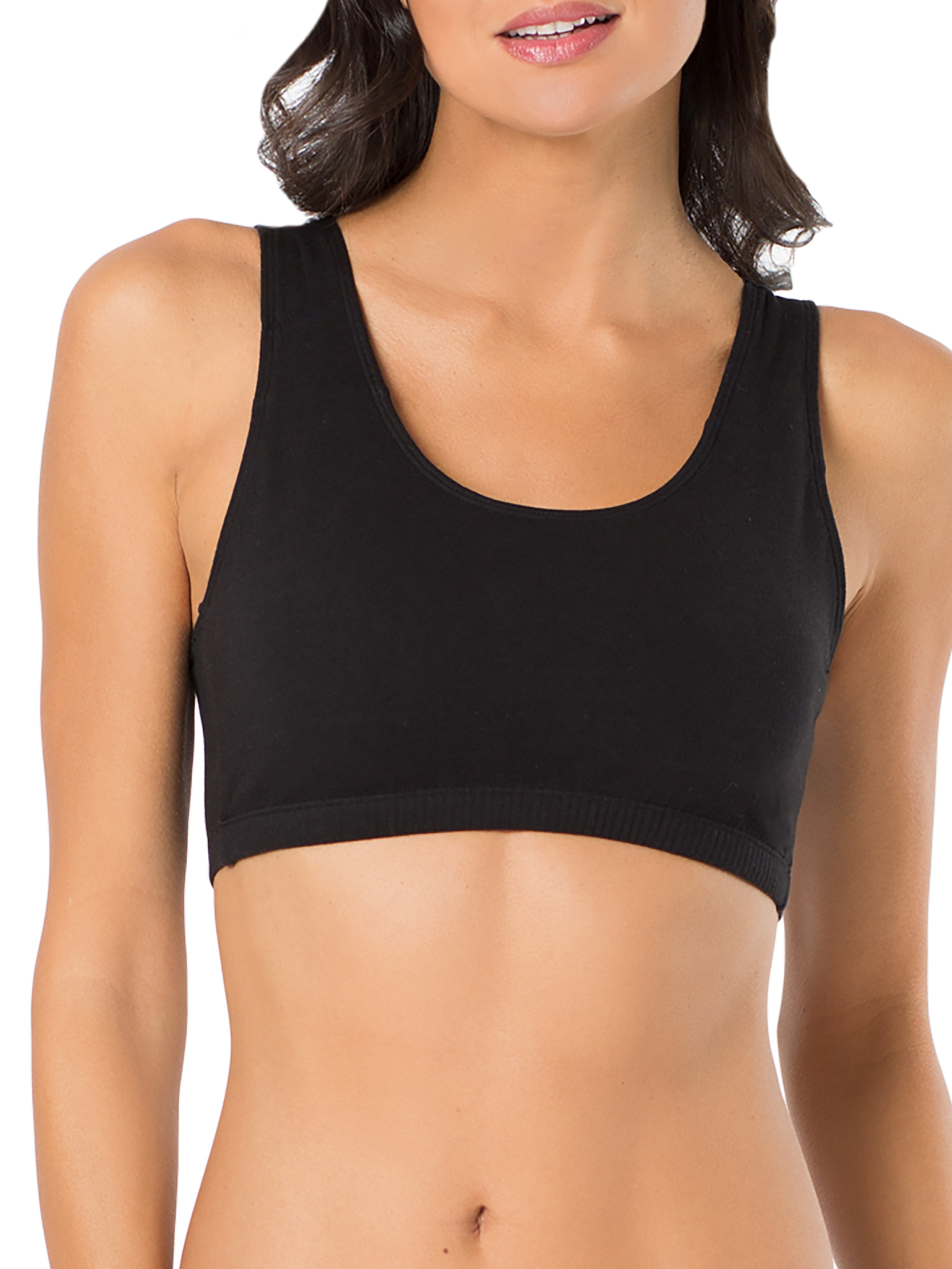 Fruit of the Loom Women's Tank Style Cotton Sports Bra, 3-Pack, Style-9012 - image 2 of 9