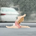 thumbnail image 2 of Adorable Yoga Pose Estatua Meditación Decoración Regalos de arte creativo Resina coleccionable única Bunny Girl para escritorio Estantería Amantes Extensión Sunnimix Estatua de pose de yoga, 2 of 8