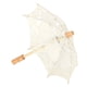 thumbnail image 5 of Sombrilla de Encaje vintage Sincero para bodas y fiestas de disfraces Beige, 5 of 10