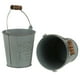 thumbnail image 1 of Decorative Flower Vase Metal Vase Iron Vase For Home Decoration Grey 10x10x10cm Storage 2Pcs, 1 of 3