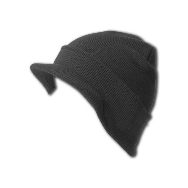 Bonnet à Visière Bonnet Bonnet - Gris Foncé