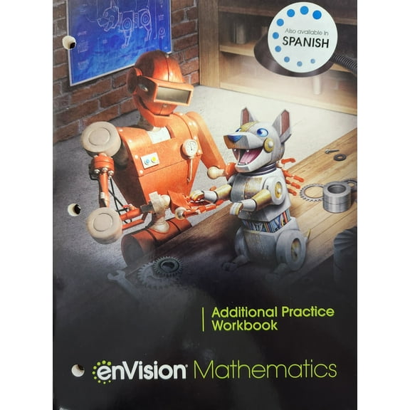 enVision Mathematics, Additional Practice Workbook, Grade 7, c. 2021, 9781418269210, 1418269212