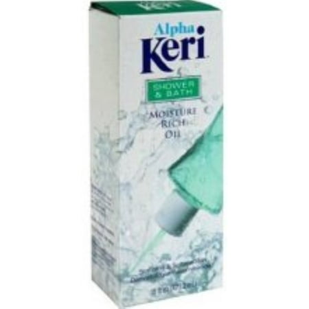 Shower Oil Collection - Alpha Keri Shower & Bath Moisture Rich Oil 16 oz (Pack of 2)
