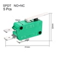 thumbnail image 2 of 5PCS 16A 125/250VAC Interruptores de límite micro tipo palanca de bisagra NO NC, 2 of 4