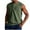 Army Green, variant on LODIENY Workout Tank Tops for Men Big and Tall Regular Fit Casual Summer Sleeveless Button V Neck Henley Shirts Vintage Muscle Gym T-Shirt Tops Black M