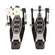 thumbnail image 2 of Pedal doble, hardware de percusión de dos cuerdas, pedal de bombo, cabezales batidores de 2 vías, pedal dual para amantes de la batería, 2 of 9