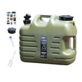 thumbnail image 2 of Miulika Water Container Water Carrier with Spigot with Screw Lid Water Bucket Water Storage Jug for Washing Hand Survival Outdoor BBQ 40x23x34cm 25L, 2 of 8