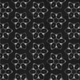 thumbnail image 1 of Ahgly Company Machine Washable Indoor Square Transitional Night Black Area Rugs, 6' Square, 1 of 7