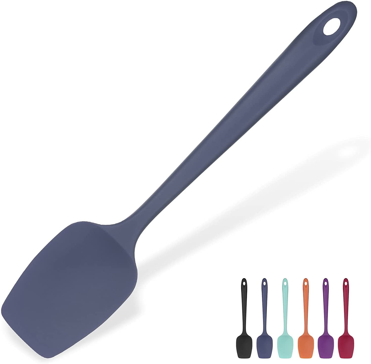 UTaste 600ºF Heat Resistant 11.38in Silicone Spoon Spatula, NonStick
