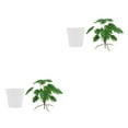 thumbnail image 4 of Planta falsa Injueey para interior o exterior vegetación Natural Monstera 2Conjunto, 4 of 6