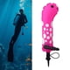 thumbnail image 5 of Boya marcadora de superficie de buceo Smb Equipo de buceo compacto, snorkel, subacuático Rosa fluorescente, 5 of 9