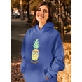 thumbnail image 2 of Pineapple Fruit Hoodie Women -SPIdeals Designs, Female XX-Large, 2 of 4