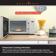Magic Chef 0.9 cu ft Countertop Microwave Ovens in White
