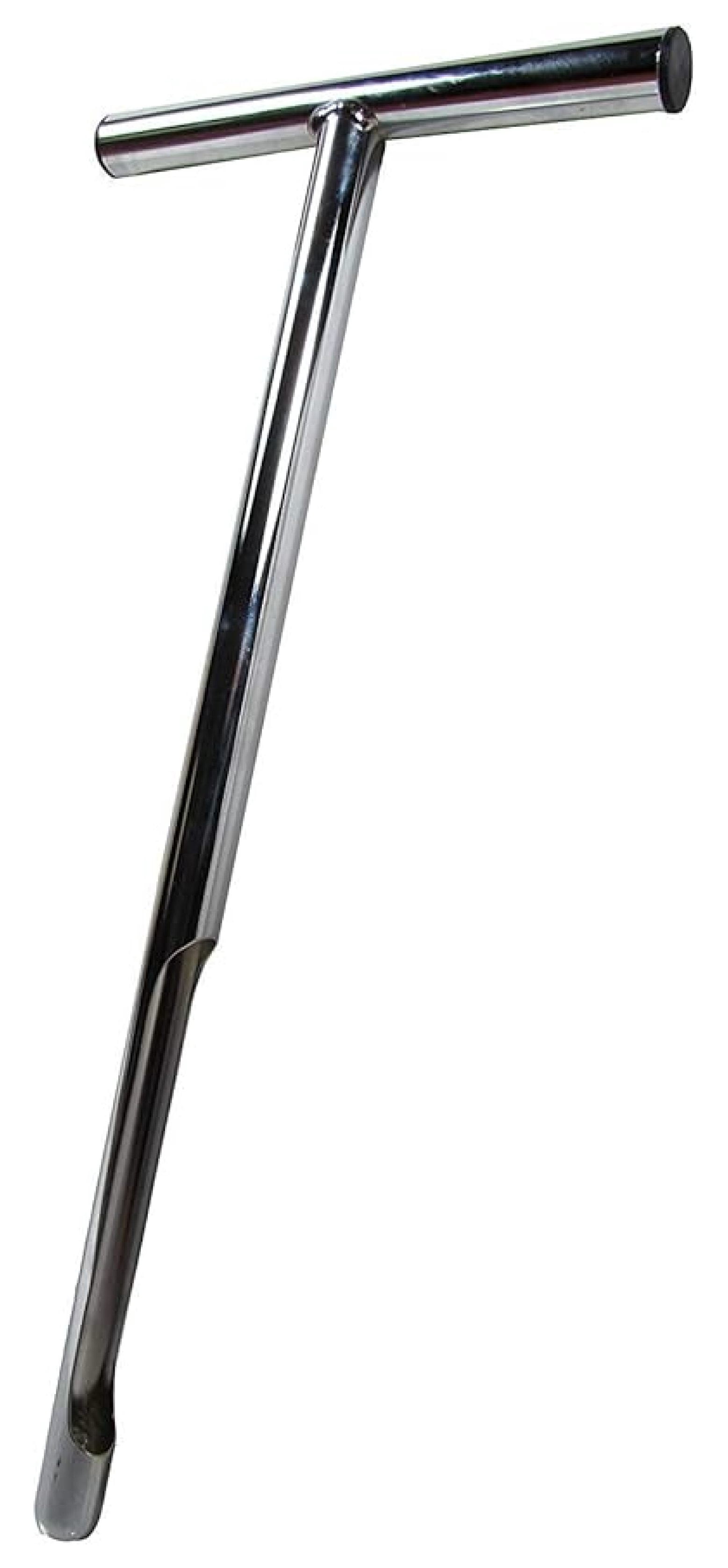 AMS 401.02 Soil Probe 7/8 X 21 Inches With Handle - Nickel Plated Soil Sampler