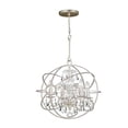 thumbnail image 5 of 9025-OS-GS-MWP-Crystorama Lighting-Solaris - Four Light Mini Chandelier in Minimalist Style - 17 Inches Wide by 18.75 Inches High-Golden Shadow, 5 of 7
