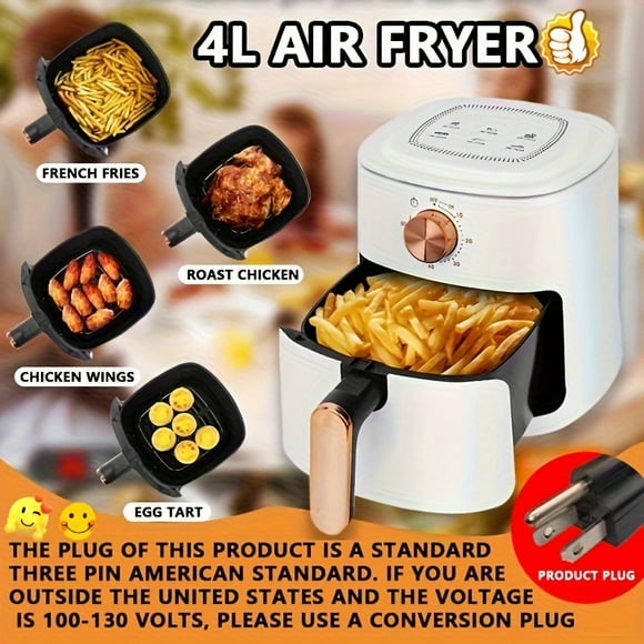 Touch Screen Air Fryer Healthy Cooking, oven Oil Free Air Fryer One Button Control,