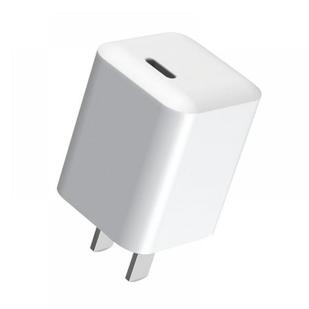 USB C Charger, Compatible with iPhone Type C Charger, 20 W iPhone Adapter, Suitable for iPhone 12/11 Pro Max/XR/X 8 Plus, iPad, AirPods, Samsung Galaxy, etc. (White)