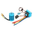 thumbnail image 4 of F540 4370KV Brushless Motor Set, 4 Pole 12 Slot F540 Brushless Motor Blue High Performance High Reliability  For 1/10 RC Car, 4 of 8
