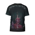 thumbnail image 6 of Tool Band T-Shirt for Men Novelty 3D Pritneted Casual Short Sleeve Tees Shirt Summer Street T Shirt Top, 6 of 7