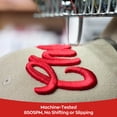 thumbnail image 6 of Richword 10 Pack 3D Embroidery Puff Foam Sheets 12"x16"-3MM Thick for 3D Raised Embroidery on Caps, Hats, Apparel, Jackets(White), 6 of 7
